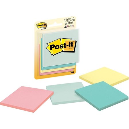 POST-IT Notes, Post-Ti, 3X3, 4 Pack Pk MMM5401